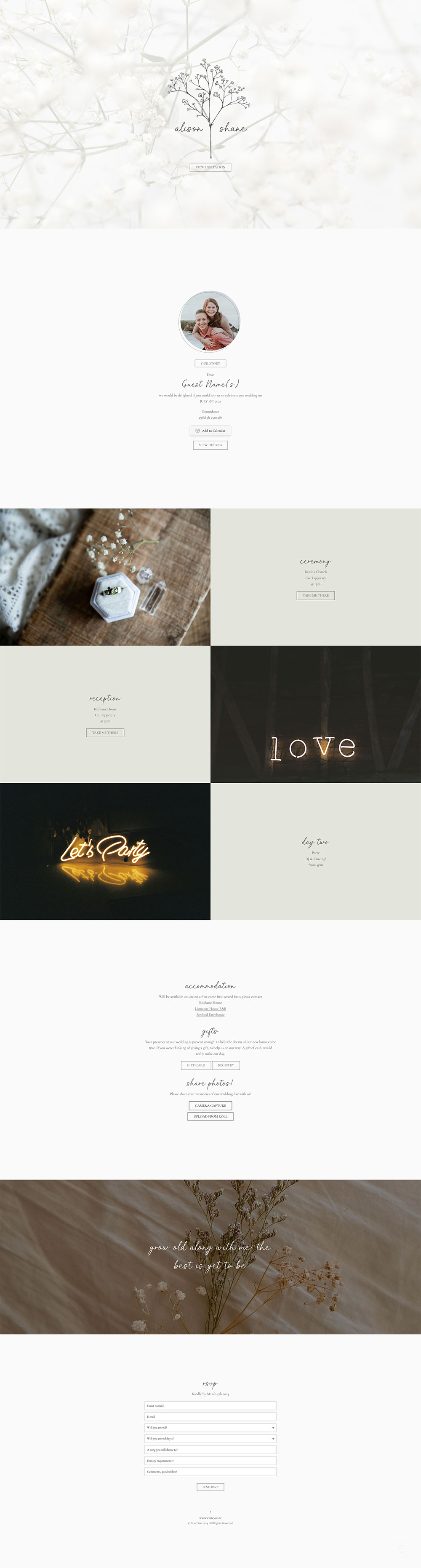 Evite You Online Personalised Paperless Digital Whatsapp Wedding Invitations & Websites England, Scotland, Wales UK