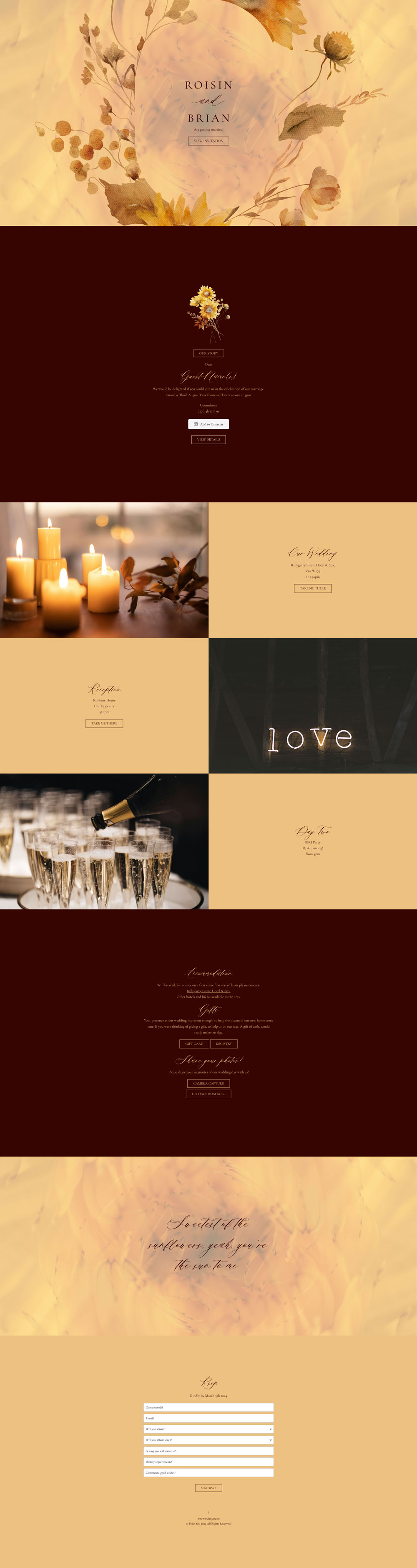 Evite You Online Personalised Paperless Digital Whatsapp Wedding Invitations & Websites England, Scotland, Wales UK